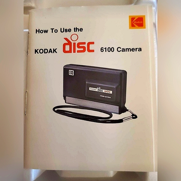Vintage 1985 Kodak disc 6100 camera in original box never used. - Picture 10 of 10